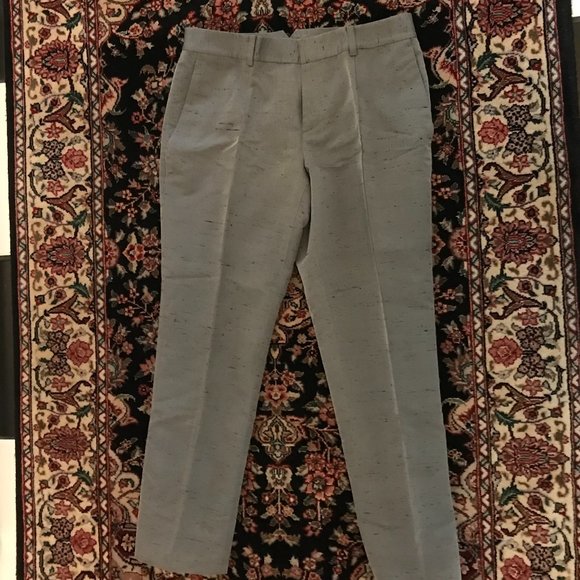 Wmn's Black Fleece by Thom Browne Silk Shantung crop pants - Picture 3 of 4